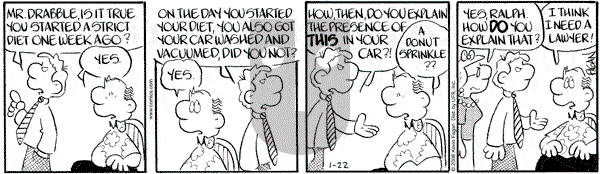 Drabble on Tuesday January 22, 2008 Comic Strip