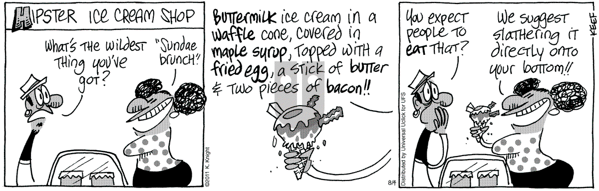 The Knight Life - Thursday August 4, 2011 Comic Strip