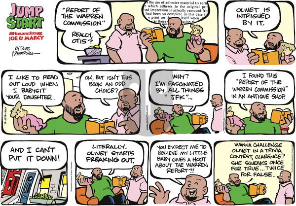 JumpStart on Sunday March 29, 2020 Comic Strip
