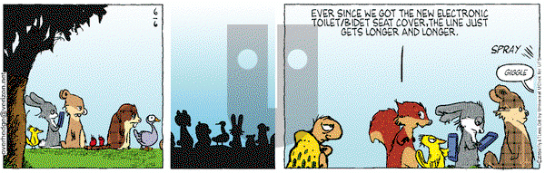 Over the Hedge on Saturday June 6, 2015 Comic Strip