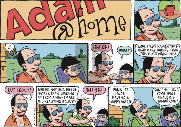 Adam@Home - Sunday August 7, 2022 Comic Strip