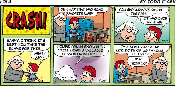Lola on Sunday November 24, 2013 Comic Strip