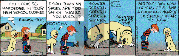 Red and Rover on Tuesday September 8, 2015 Comic Strip