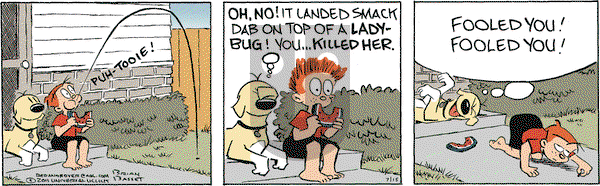 Red and Rover on Friday July 15, 2011 Comic Strip