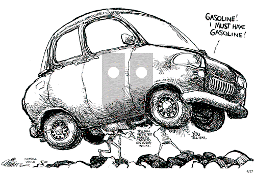 Pat Oliphant on Wednesday April 27, 2011 Comic Strip