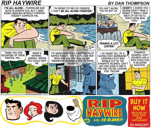 Rip Haywire - Sunday April 23, 2017 Comic Strip