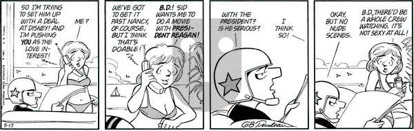 Doonesbury on Wednesday May 17, 1989 Comic Strip