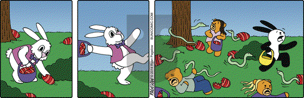 Buni on Monday April 21, 2014 Comic Strip