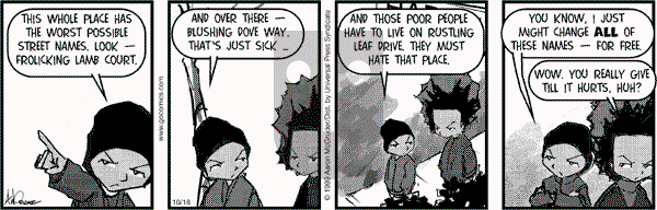 The Boondocks on Wednesday May 21, 2014 Comic Strip