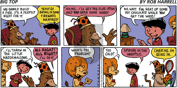 Big Top on Friday December 20, 2002 Comic Strip