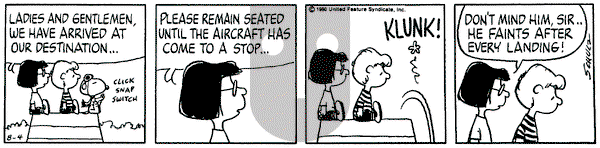 Peanuts - Monday August 4, 1980 Comic Strip