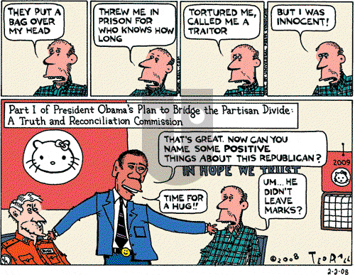 Ted Rall on Saturday February 2, 2008 Comic Strip