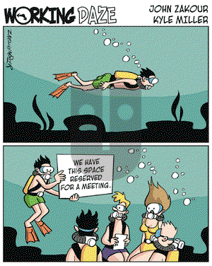 Working Daze on Friday August 26, 2005 Comic Strip