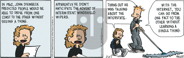 Frazz on Friday February 27, 2009 Comic Strip