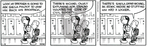 Grand Avenue on Friday November 19, 2004 Comic Strip