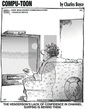 Compu-toon on Friday February 7, 2014 Comic Strip