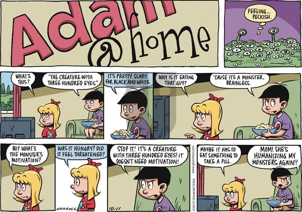 Adam@Home on Sunday October 11, 2015 Comic Strip