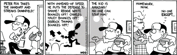 FoxTrot on Thursday November 11, 1993 Comic Strip