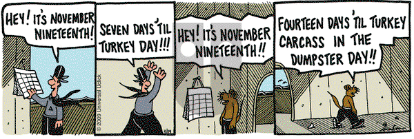 Overboard on Thursday November 19, 2009 Comic Strip