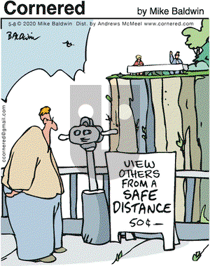 Cornered on Friday May 8, 2020 Comic Strip