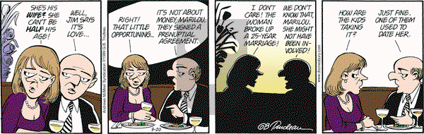 Doonesbury on Wednesday September 20, 2017 Comic Strip