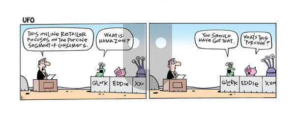 UFO on Tuesday April 8, 2025 Comic Strip