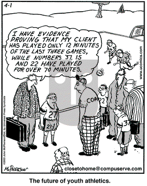 Close to Home on Tuesday April 1, 2003 Comic Strip