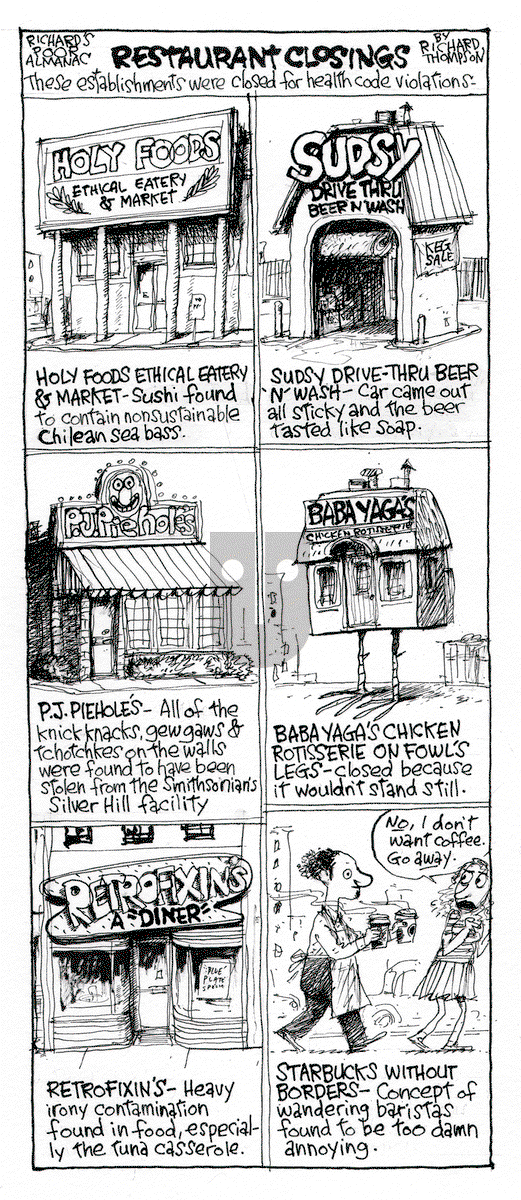 Richard's Poor Almanac on Friday November 8, 2024 Comic Strip