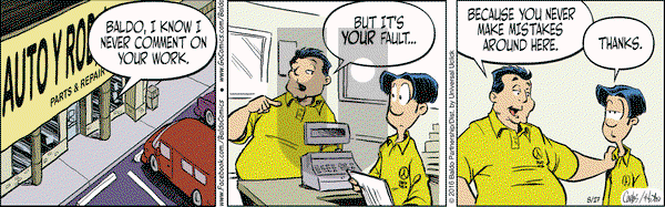 Baldo on Saturday August 27, 2016 Comic Strip