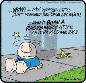 Ziggy on Monday October 12, 2015 Comic Strip