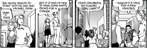 For Better or For Worse on Saturday August 15, 1998 Comic Strip