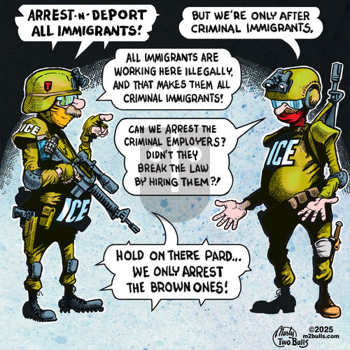 M2Bulls on Wednesday August 27, 2025 Comic Strip