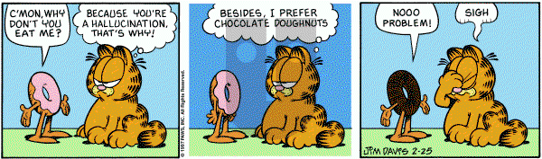 Garfield on Tuesday February 25, 1997 Comic Strip