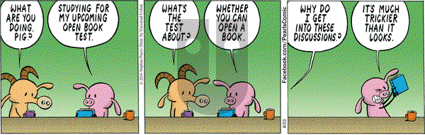 Pearls Before Swine on Saturday August 23, 2014 Comic Strip