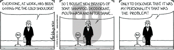 The Born Loser on Tuesday August 24, 2004 Comic Strip