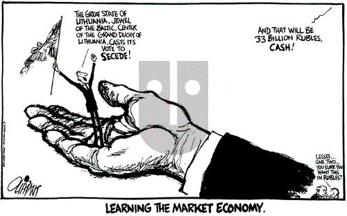 Pat Oliphant on Tuesday March 13, 1990 Comic Strip