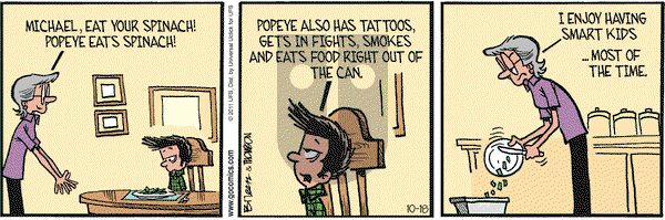 Grand Avenue on Tuesday October 18, 2011 Comic Strip
