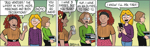 Luann on Wednesday September 13, 2017 Comic Strip