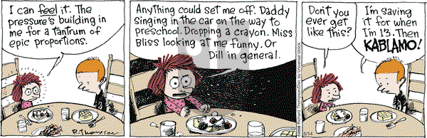 Cul de Sac on Tuesday May 14, 2013 Comic Strip