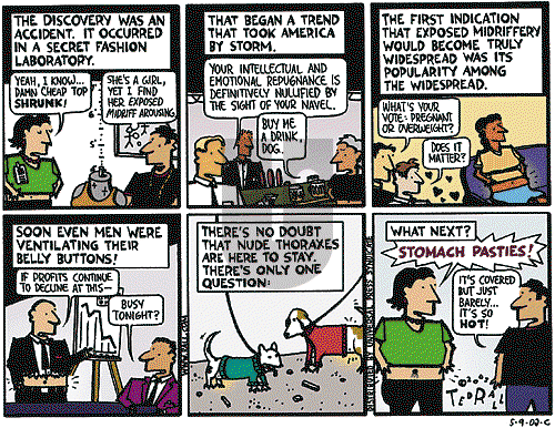 Ted Rall on Monday May 13, 2002 Comic Strip