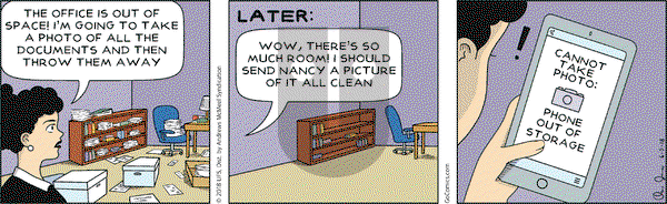 Nancy on Tuesday June 5, 2018 Comic Strip