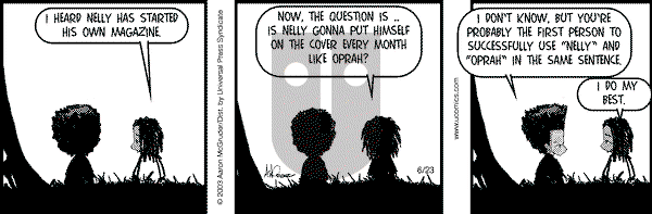 The Boondocks on Monday January 24, 2011 Comic Strip