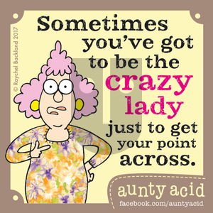 Aunty Acid on Wednesday July 5, 2017 Comic Strip