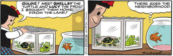 Nancy on Wednesday August 14, 2013 Comic Strip