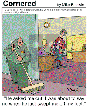 Cornered on Saturday March 28, 2015 Comic Strip
