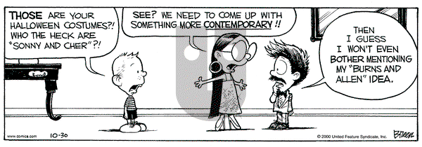 Grand Avenue on Monday October 30, 2000 Comic Strip