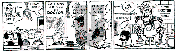 Nancy Classics on Friday April 11, 2025 Comic Strip