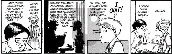 Doonesbury on Monday July 2, 1990 Comic Strip