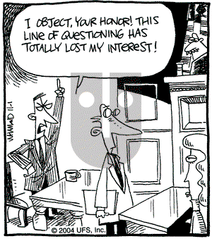 Reality Check on Monday November 1, 2004 Comic Strip