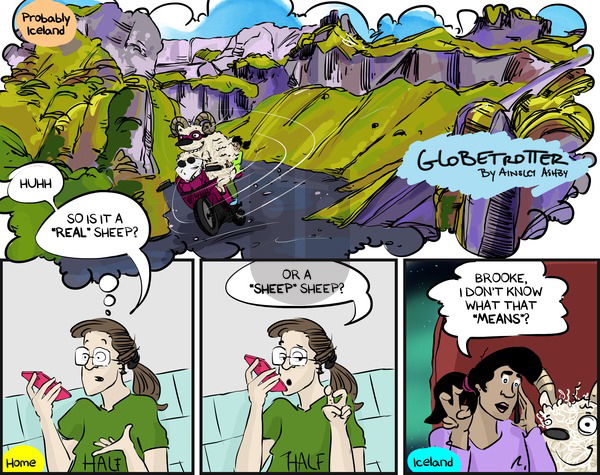 Globetrotter on Sunday November 10, 2024 Comic Strip